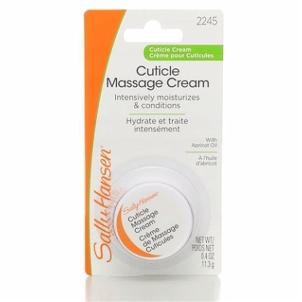 Sally Hansen Cuticle Massage Cream Apricot oil